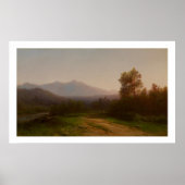 Hudson River Landscape, c.1860-5 (キャンバス上の油) ポスター (正面)