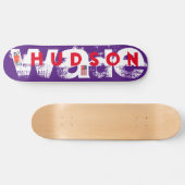 HUDSON WADE スケートボード (横)