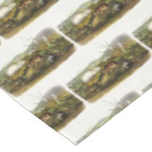 Hudson's Bay (Ungava Collated) Lemming by Audubon テーブルクロス (アングル)