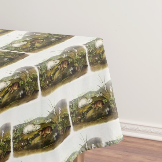 Hudson's Bay (Ungava Collated) Lemming by Audubon テーブルクロス (インサイチュ)