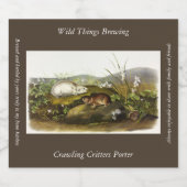 Hudson's Bay (Ungava Collated) Lemming by Audubon ビールラベル (シングルラベル)