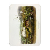 Hudson's Bay (Ungava Collated) Lemming by Audubon マグネット (縦)