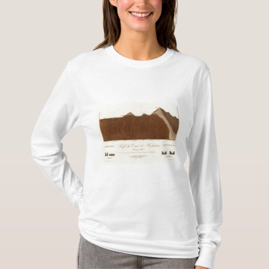 Hueheutoca運河のプロフィール Tシャツ (正面)