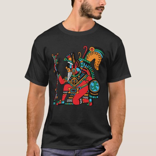 Huehuecoyotl - The Old Coyote - A Trickster Tシャツ (正面)