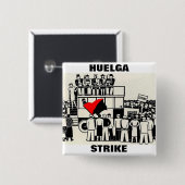 huelgaの殴打ピン 缶バッジ (正面&裏面)