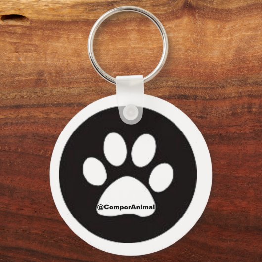 Huella de animal キーホルダー (正面)
