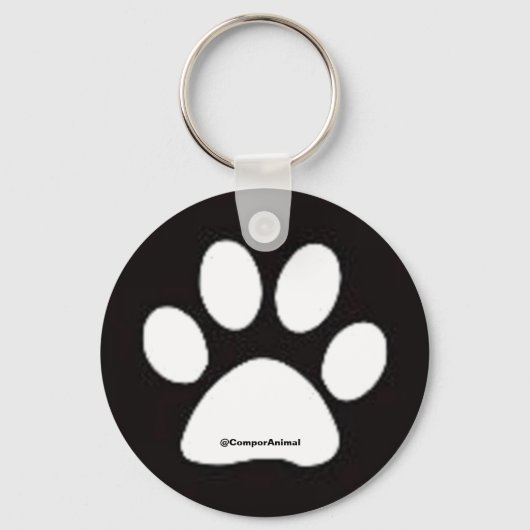 Huella de animal キーホルダー (裏面)
