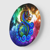 Huemanity Wall Clock ラージ壁時計 (傾斜)