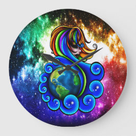 Huemanity Wall Clock ラージ壁時計