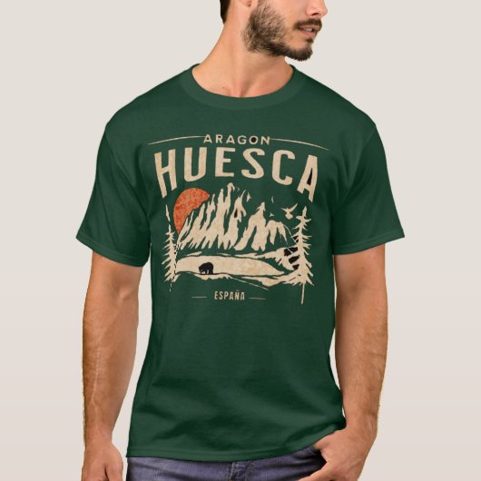 Huesca Aragon España montaña de Pirineus Tシャツ (正面)