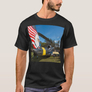 Huey Eagle OneヘリコプタクラシックーTシャツ Tシャツ