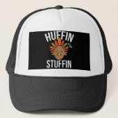 Huffin The Stuffin Turkey Thanksgiving キャップ (正面)