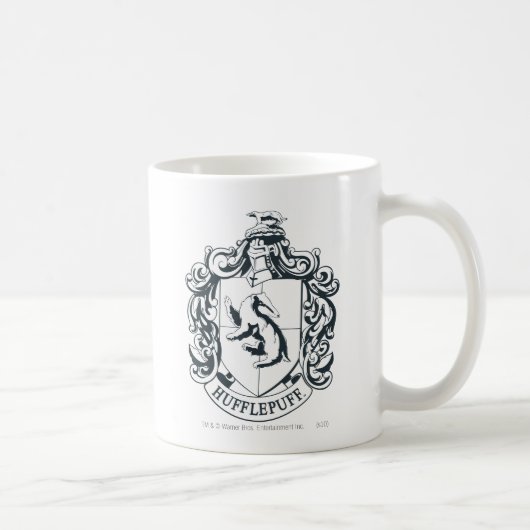 Hufflepuffの頂上 コーヒーマグカップ (右)