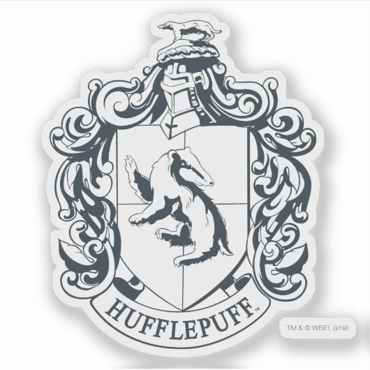 Hufflepuffの頂上 シール (正面)