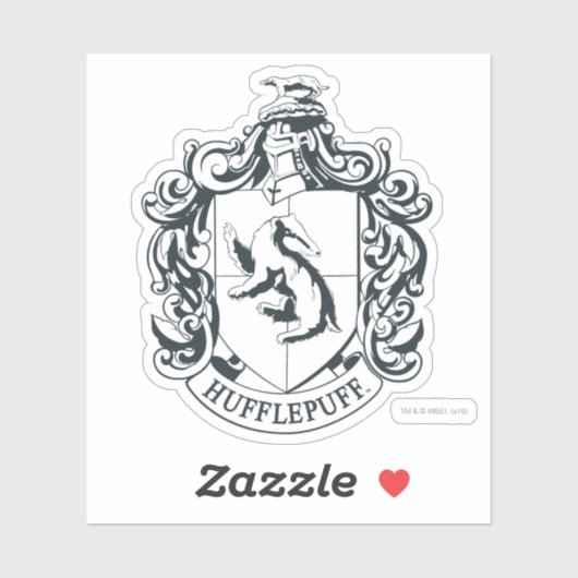 Hufflepuffの頂上 シール (シート)