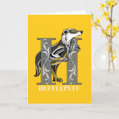 HUFFLEPUFF™クロスシャッチエンブレム カード (黄色い花)