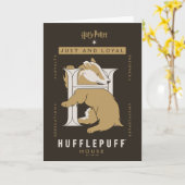 HUFFLEPUFF™ハウスジャスト&ロイヤル カード (黄色い花)