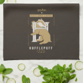 HUFFLEPUFF™ハウスジャスト&ロイヤル キッチンタオル (折り畳み)