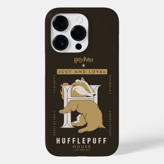 HUFFLEPUFF™ハウスジャスト&ロイヤル Case-Mate iPhoneケース (裏面)