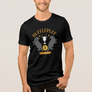 HUFFLEPUFF™ バジャーとカップ寮の誇りグラフィック トライブレンドＴシャツ