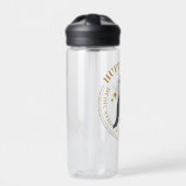 HUFFLEPUFF™バダーガーハウスプライドバッジ ウォーターボトル (正面)