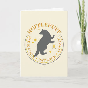 HUFFLEPUFF™バダーガーハウスプライドバッジ カード