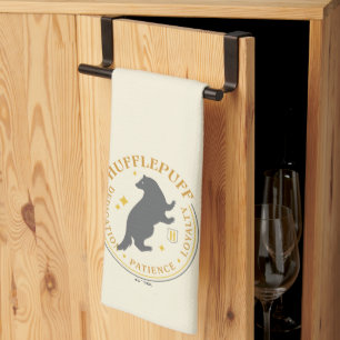HUFFLEPUFF™バダーガーハウスプライドバッジ キッチンタオル