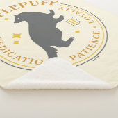 HUFFLEPUFF™バダーガーハウスプライドバッジ シェルパブランケット (3/4)