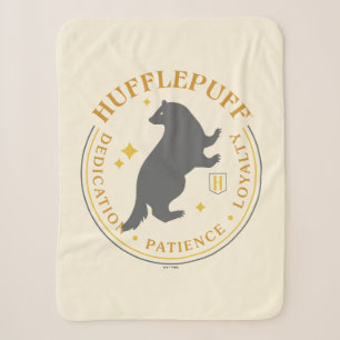 HUFFLEPUFF™バダーガーハウスプライドバッジ シェルパブランケット