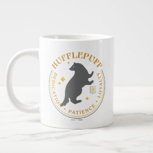 HUFFLEPUFF™バダーガーハウスプライドバッジ ジャンボコーヒーマグカップ