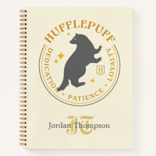 HUFFLEPUFF™バダーガーハウスプライドバッジ ノートブック