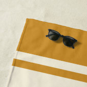 HUFFLEPUFF™バダーガーハウスプライドバッジ ビーチタオル (インサイチュ)