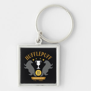 HUFFLEPUFF™バッジャー&カップハウスプライドグラフィック キーホルダー
