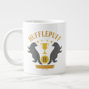 HUFFLEPUFF™バッジャー&カップハウスプライドグラフィック ジャンボコーヒーマグカップ