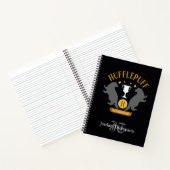 HUFFLEPUFF™バッジャー&カップハウスプライドグラフィック ノートブック (内部)