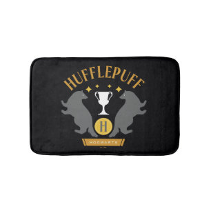 HUFFLEPUFF™バッジャー&カップハウスプライドグラフィック バスマット