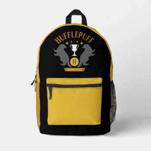 HUFFLEPUFF™バッジャー&カップハウスプライドグラフィック プリントバックパック