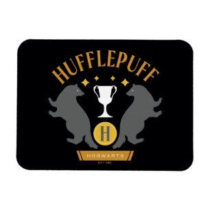 HUFFLEPUFF™バッジャー&カップハウスプライドグラフィック マグネット