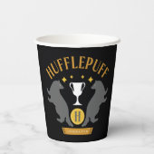 HUFFLEPUFF™バッジャー&カップハウスプライドグラフィック 紙コップ (裏面)
