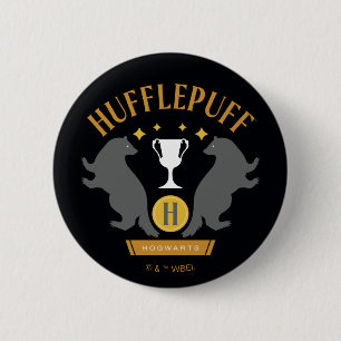 HUFFLEPUFF™バッジャー&カップハウスプライドグラフィック 缶バッジ