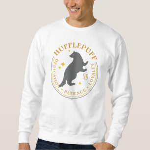 HUFFLEPUFF™ バッジ ハッフルパフ寮の誇り スウェットシャツ