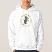 HUFFLEPUFF™ バッジ ハッフルパフ寮の誇り パーカ (正面)