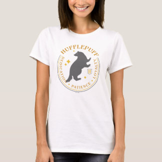 HUFFLEPUFF™ バッジ ハッフルパフ寮の誇り Tシャツ