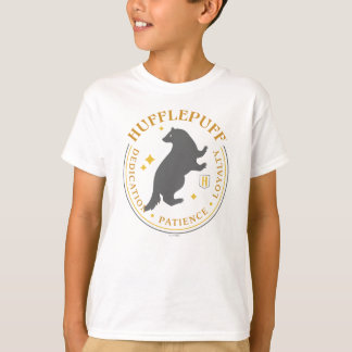 HUFFLEPUFF™ バッジ ハッフルパフ寮の誇り Tシャツ