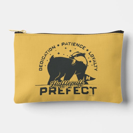 HUFFLEPUFF™プレフェクトバッジ アクセサリーポーチ (正面)
