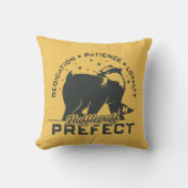 HUFFLEPUFF™プレフェクトバッジ クッション (正面)