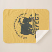 HUFFLEPUFF™プレフェクトバッジ シェルパブランケット (正面(横))