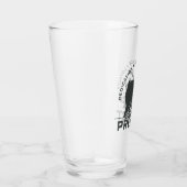 HUFFLEPUFF™プレフェクトバッジ タンブラーグラス (右)