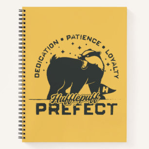 HUFFLEPUFF™プレフェクトバッジ ノートブック