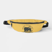 HUFFLEPUFF™プレフェクトバッジ ファニーパック (正面)